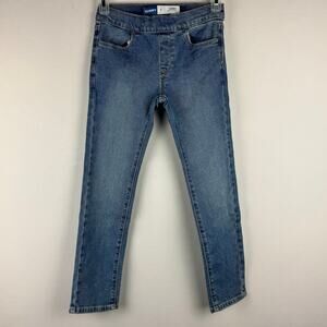 NWOT Old Navy Girls Skinny Pull-on Jeans Pants Size M (8) Denim Flare Kids